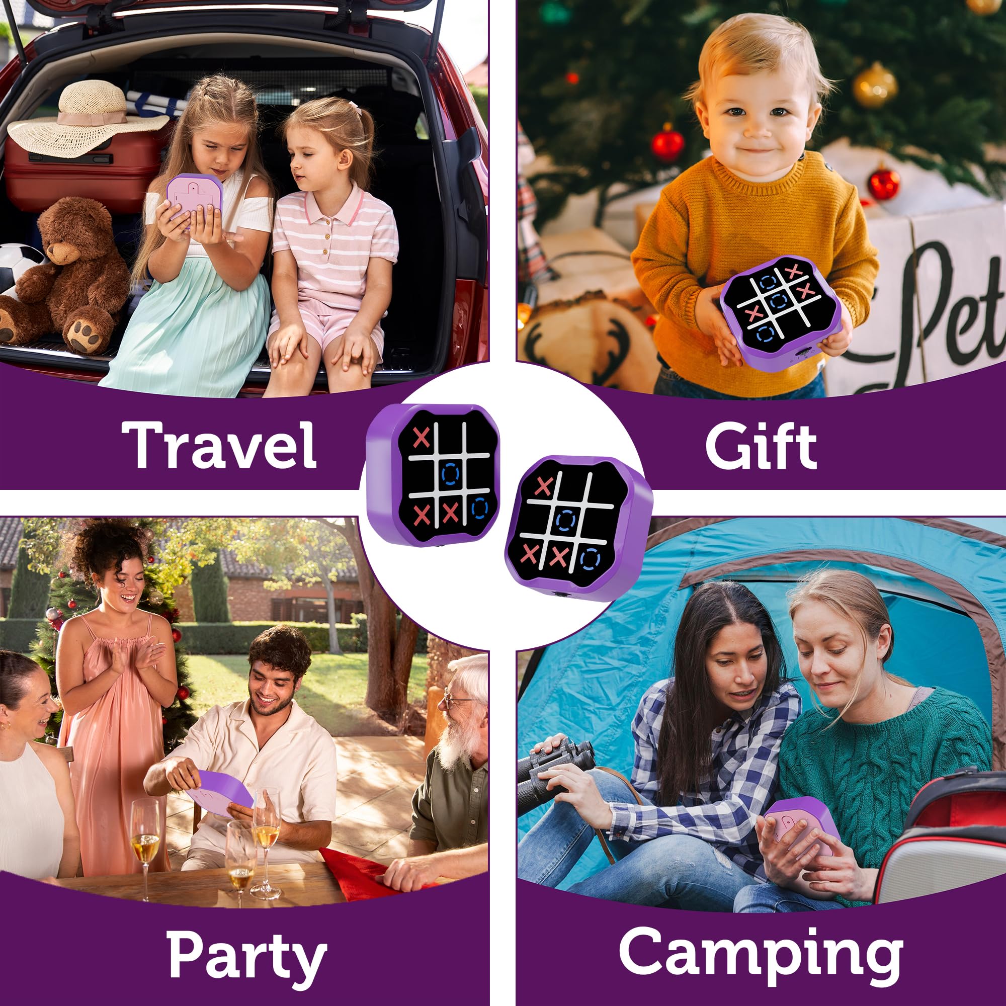 Massrt replaceable batteries offer portable play without charging.