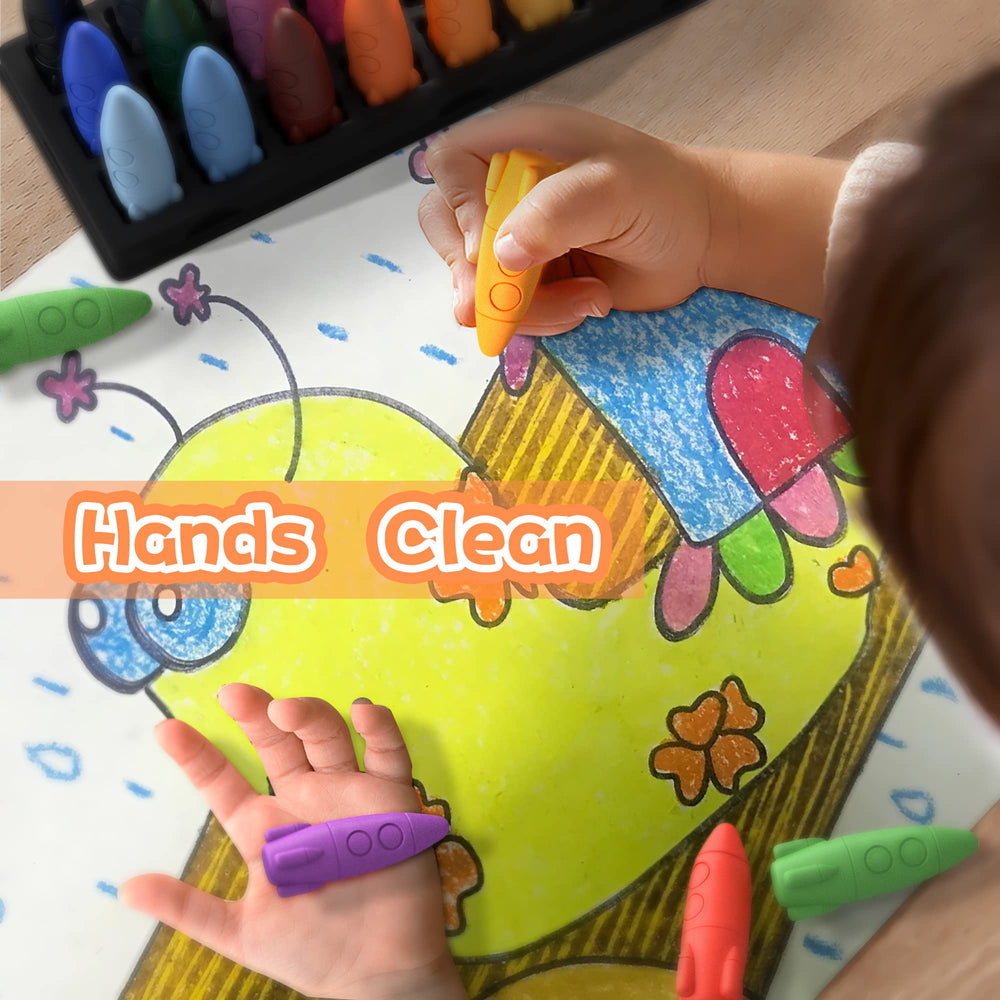 Non-toxic MASSRT crayons ensure safe creative sessions for kids