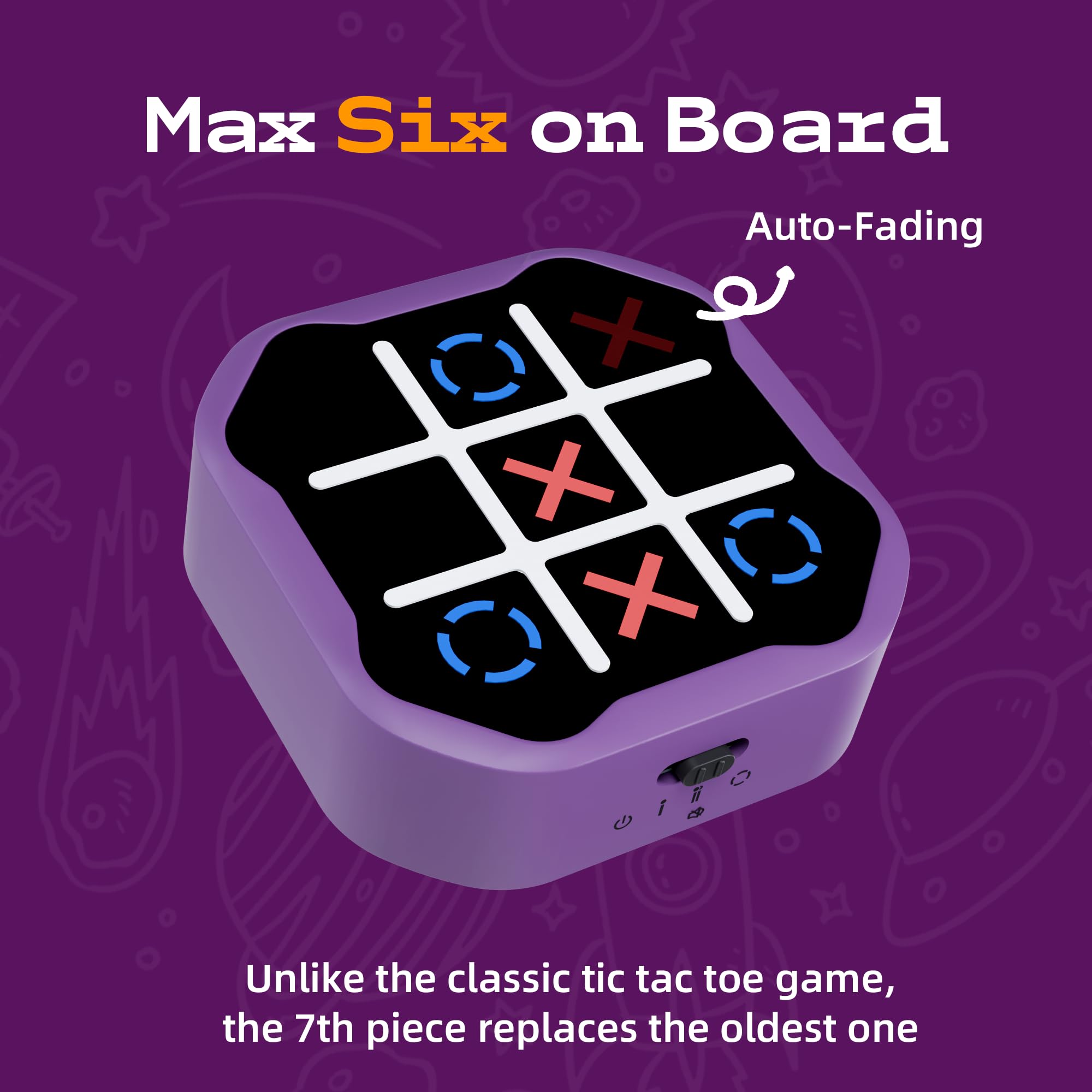 MASSRT travel-friendly compact game for car trips and travel
