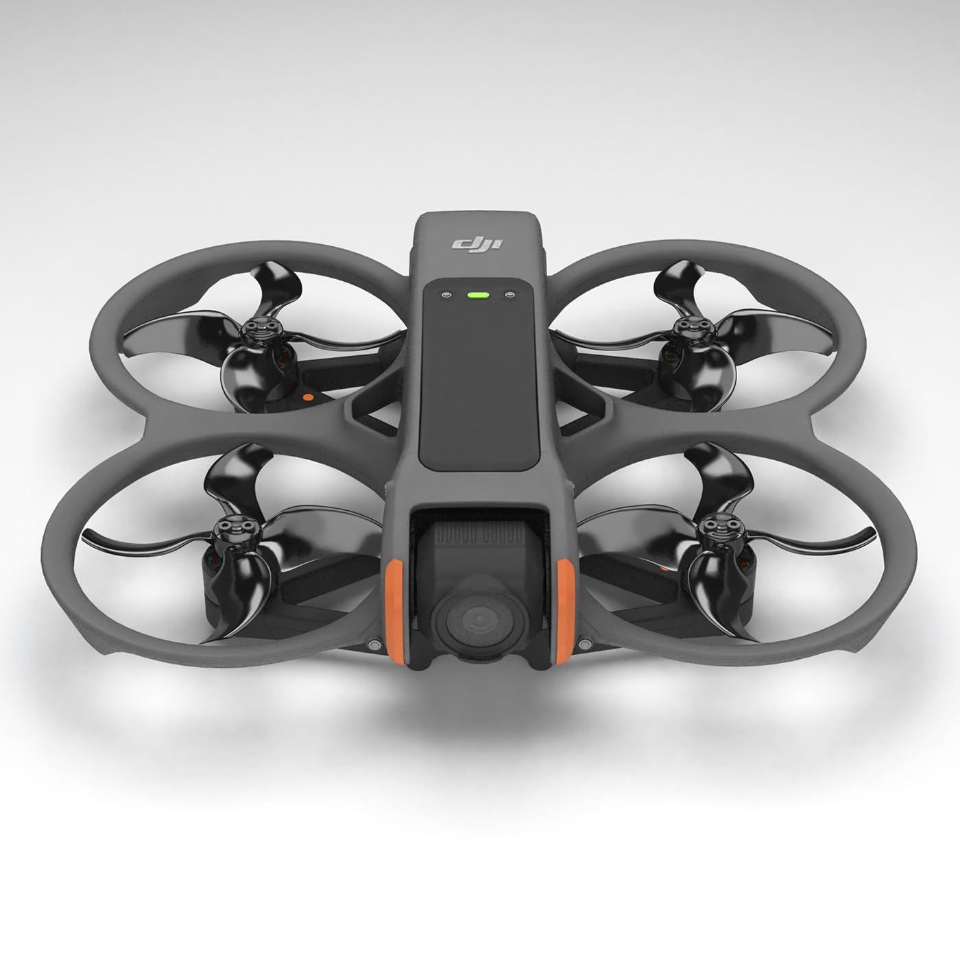 Master Airscrew Stealth propellers for DJI Avata 2, in-flight shot, enhanced efficiency and quieter operation.