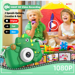 Masterbee kids camera 32GB memory capacity for storing thousands of photos.