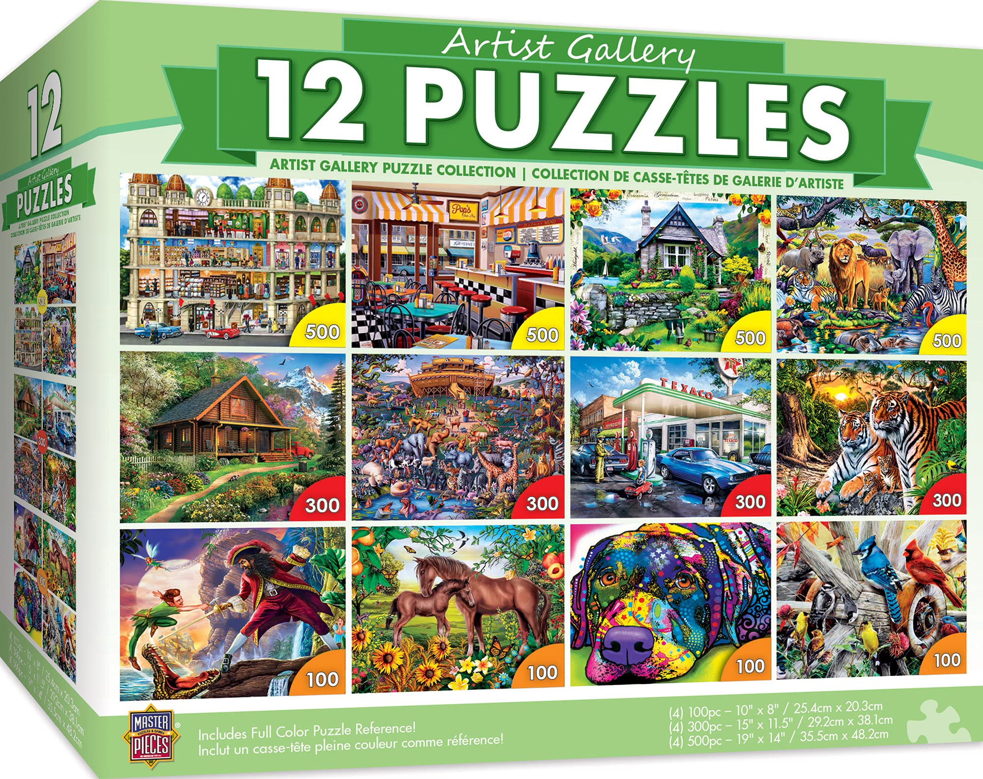 MasterPieces 500-piece puzzle for family nights with varied challenges