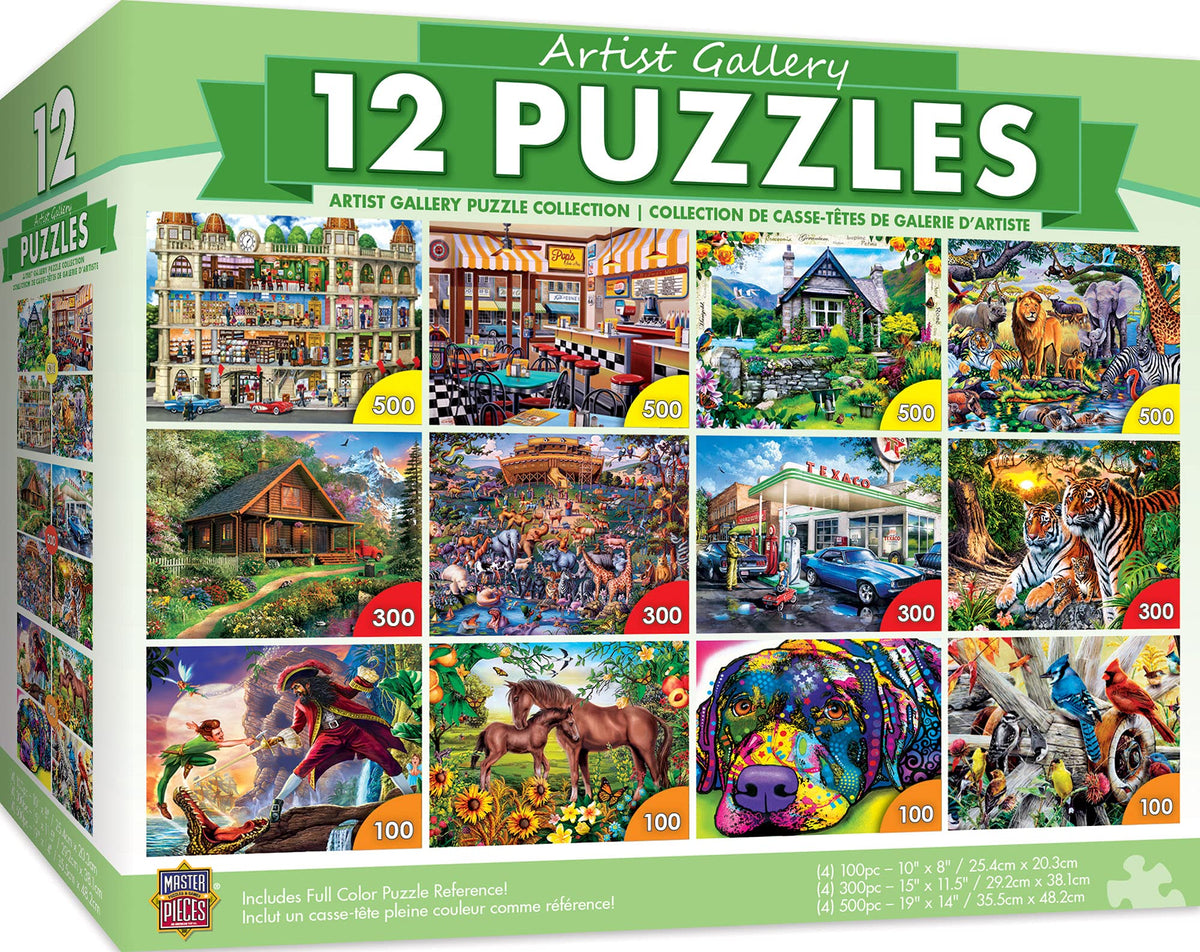 MasterPieces 500-piece puzzle for family nights with varied challenges