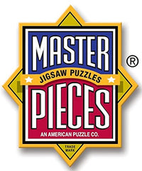 MasterPieces back pattern helps organize puzzles during play