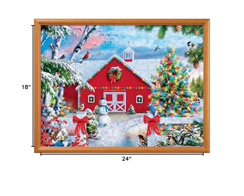 MasterPieces random-cut puzzle imagery invites varied solving experiences.