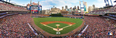 MasterPieces Detroit Tigers center-view panoramic puzzle assembly, perfect for family game nights