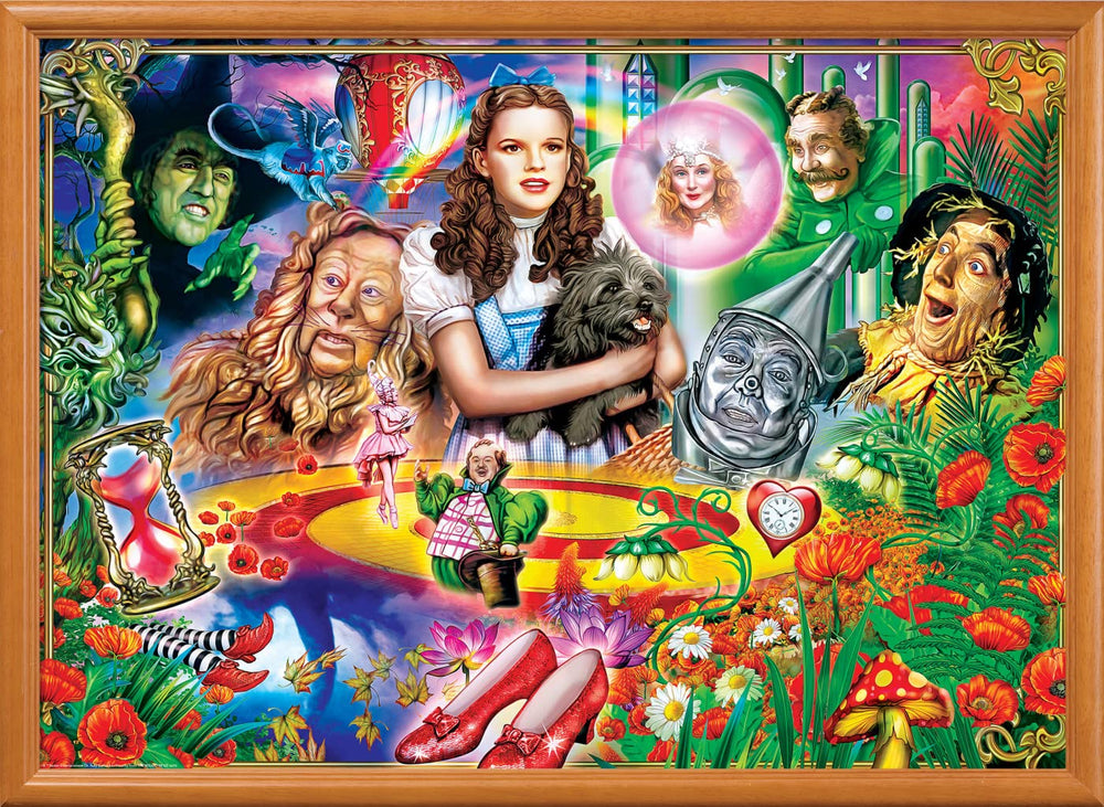 Masterpieces Dorothy poster view puzzle guide for easier solving.