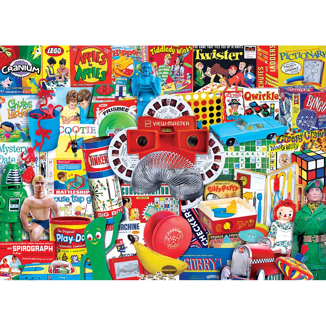 MasterPieces ideal for family game night and social puzzle sessions