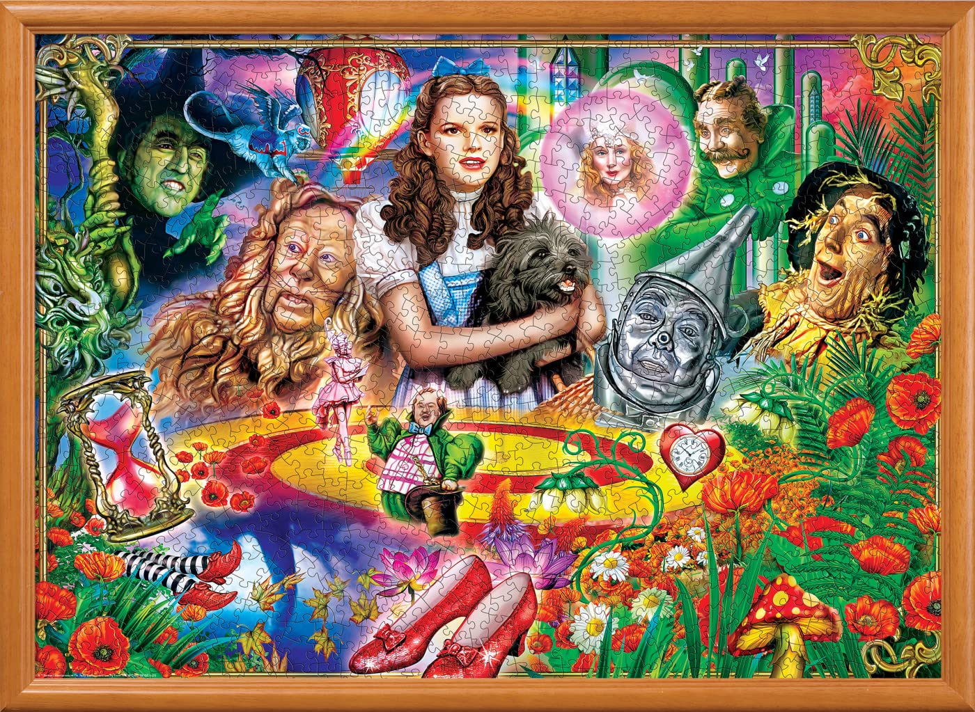 Masterpieces Flying Monkeys Skyline puzzle sparks excitement.