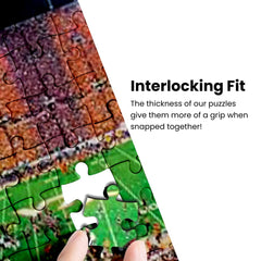 MasterPieces puzzle Buckeyes panorama suits family game nights and social fun.