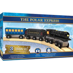 MasterPieces Polar Express engine with magnetic coupling for easy assembly and play.