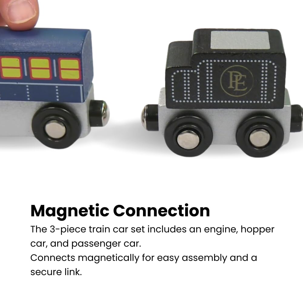 MasterPieces Polar Express passenger car invites imaginative journeys and collaborative play.