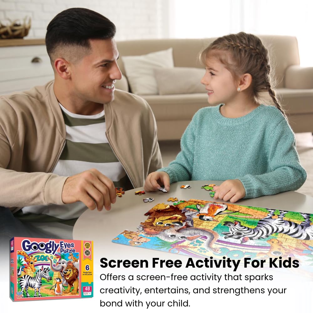 MasterPieces thick interlocking pieces support sturdy handling and durable assembly
