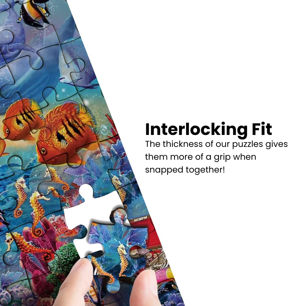 MasterPieces thick interlocking pieces for a sturdy, satisfying fit