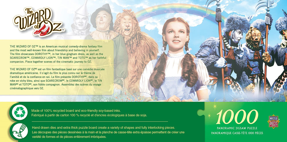 MasterPieces Wizard of Oz puzzle highlights Yellow Brick Road for bright, nostalgic afternoons