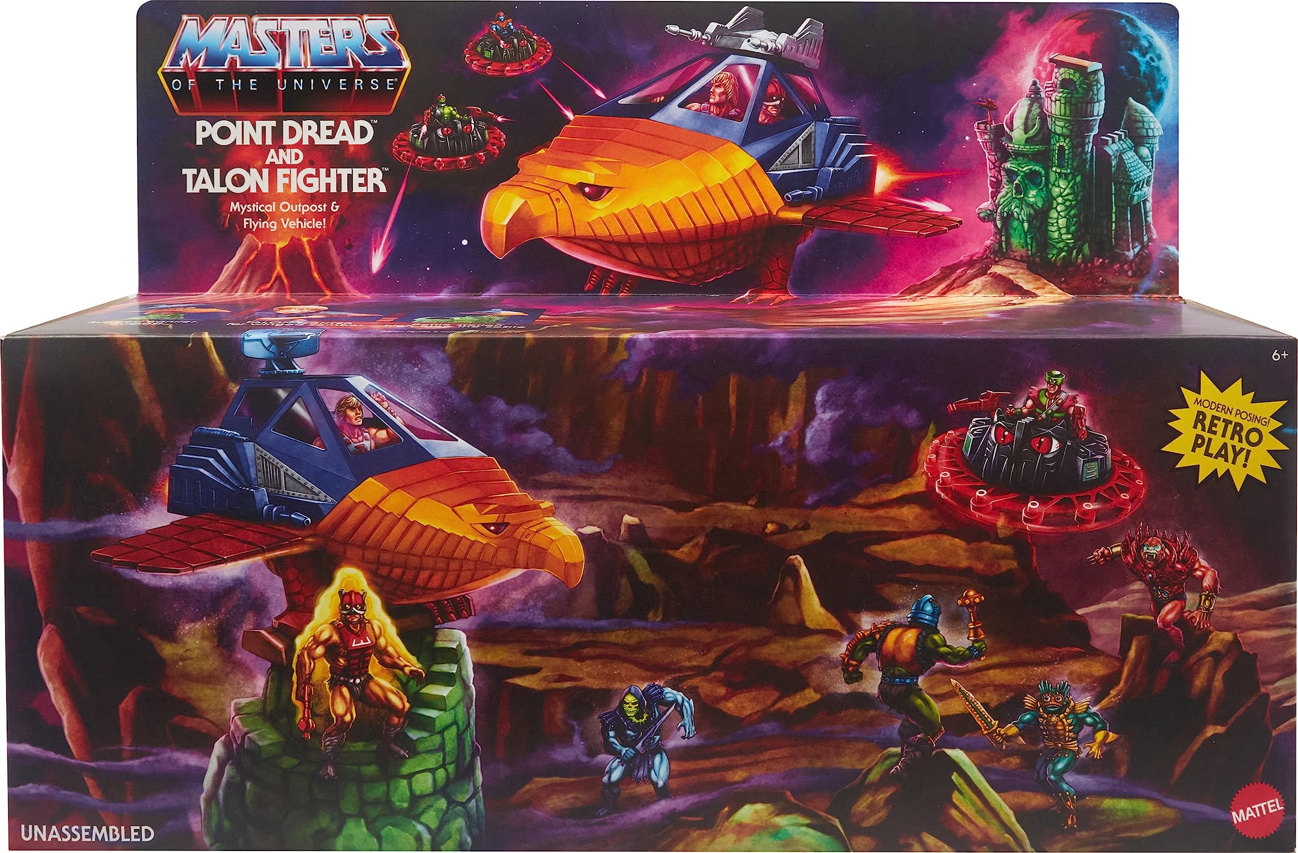 Masters of the Universe accessory display stand: perfect for showcasing figures after battles.
