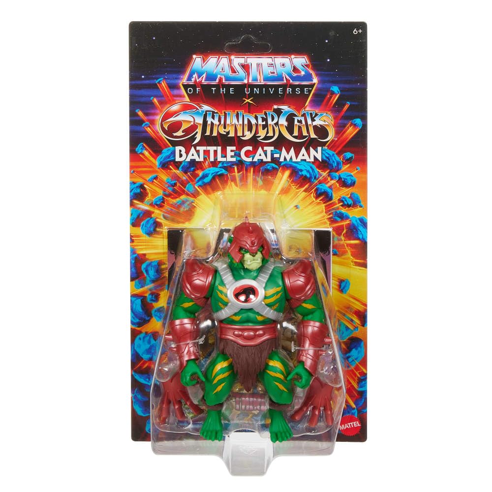 Battle Cat-Man helmet detail adds ThunderCats style flair for imaginative play