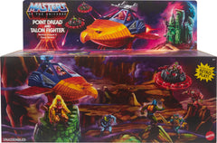 Masters of the Universe double-turret cannon: attachable defense feature for dynamic battle scenes.