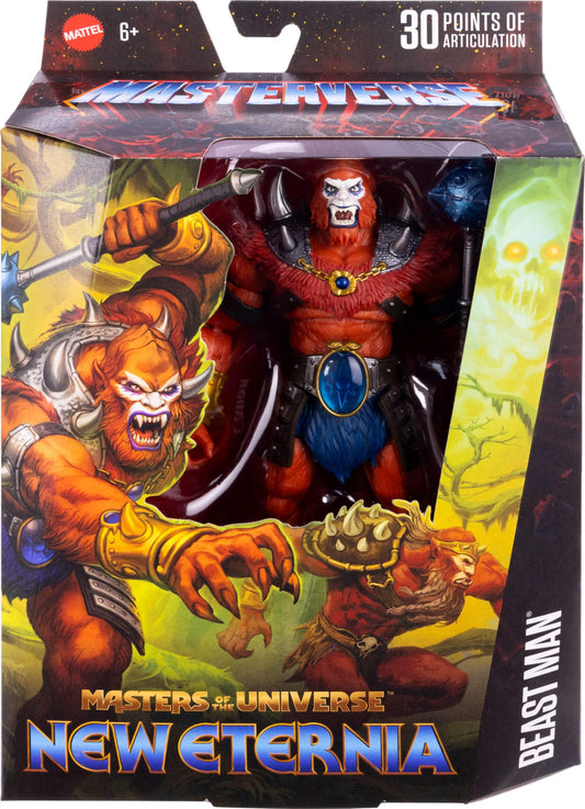 Beast Man armor detail highlights jeweled design and removable pieces.