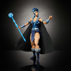 Evil-Lyn figure with 30 articulation points for dynamic posing.