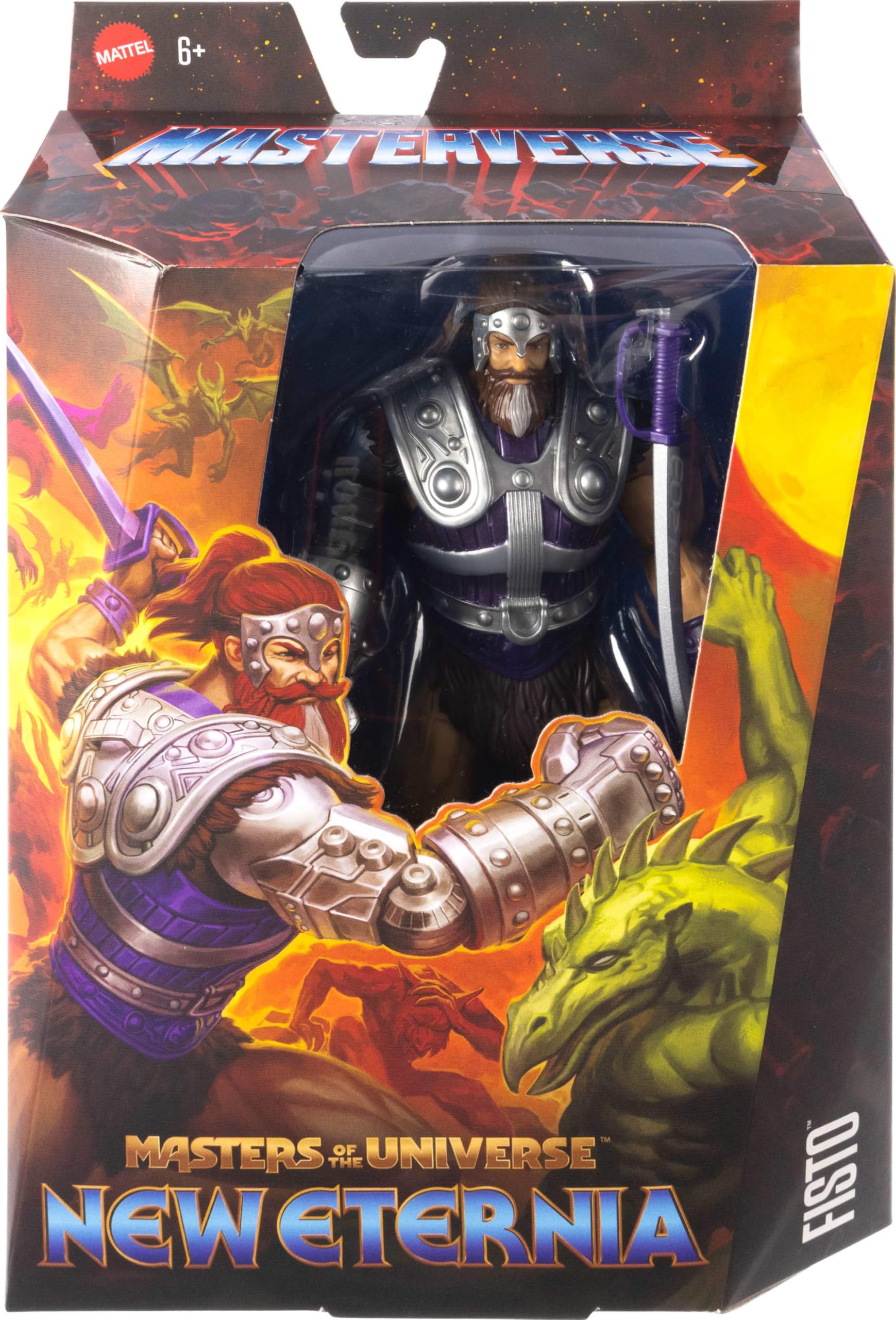 Window-box packaging makes gifting and safe keeping easy for MOTU fans.