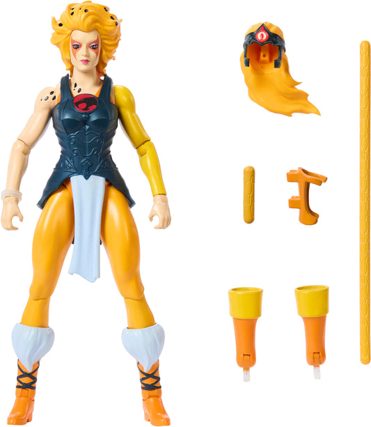 Masters of the Universe Origins Cheetara action figure in 5.5-inch scale for nostalgic display