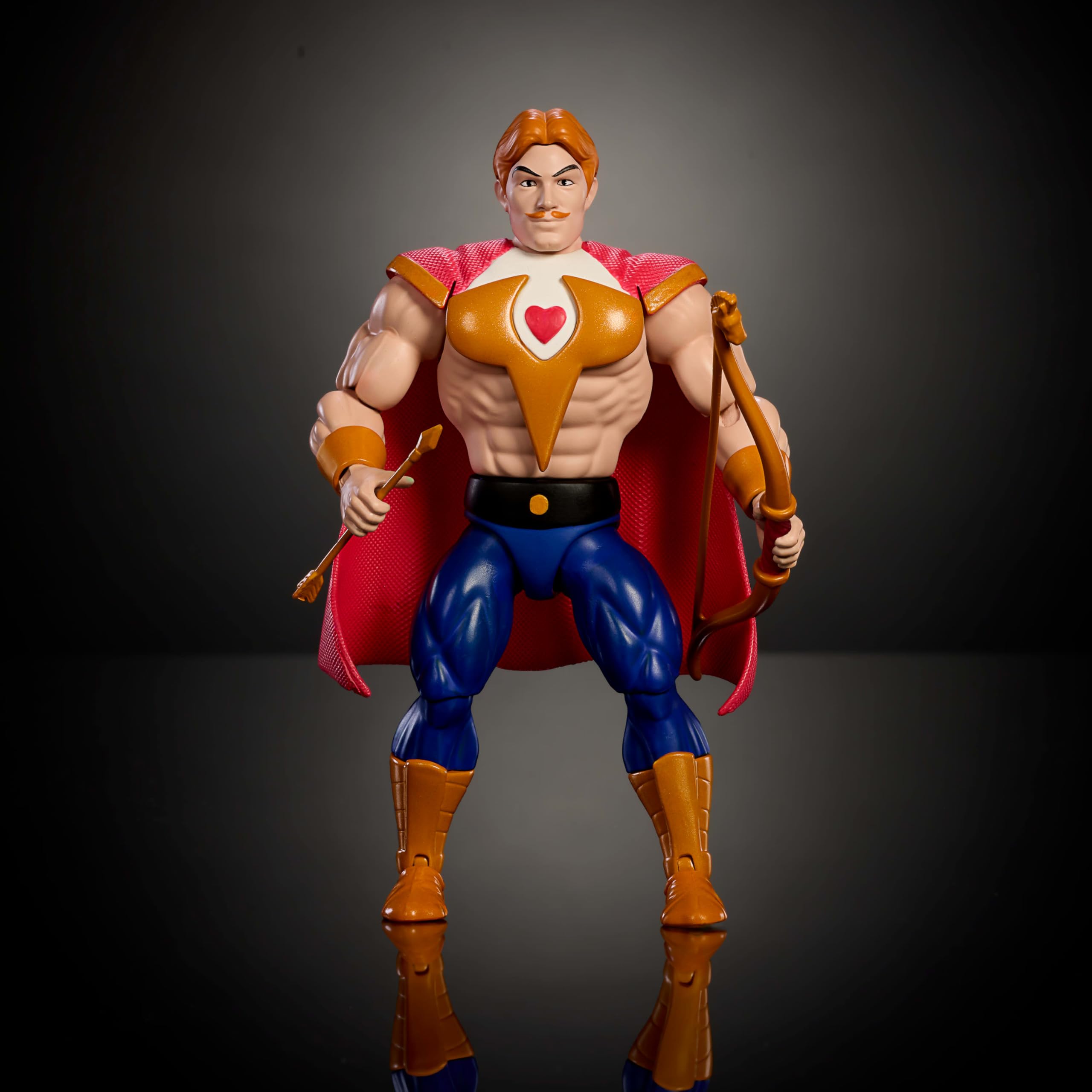 Origins Bow figure showing 16 points of articulation for dynamic poses.