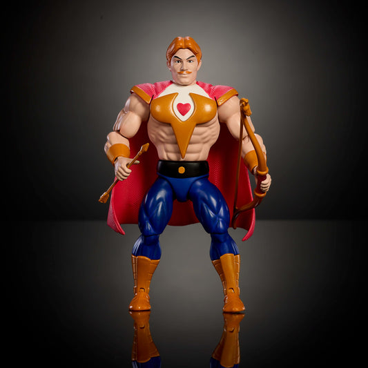 Origins Bow figure showing 16 points of articulation for dynamic poses.