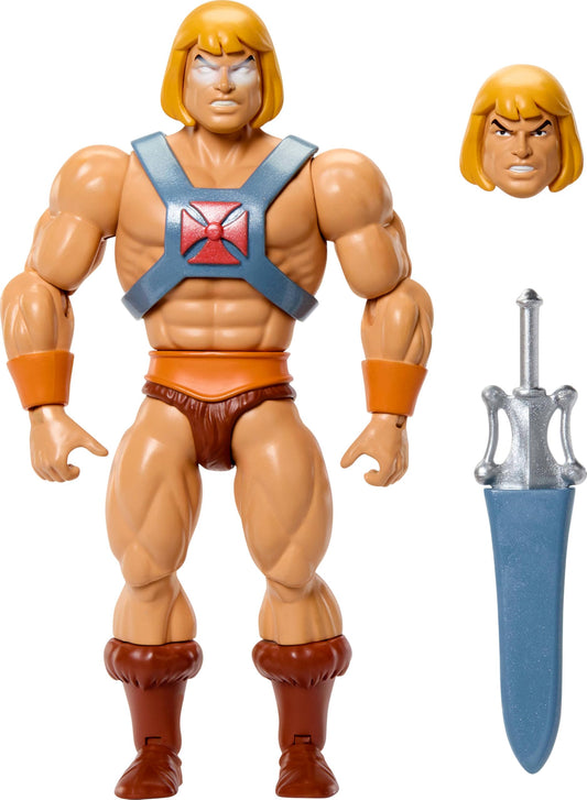 Masters of the Universe Origins Faker with glowing eyes for nostalgic display.