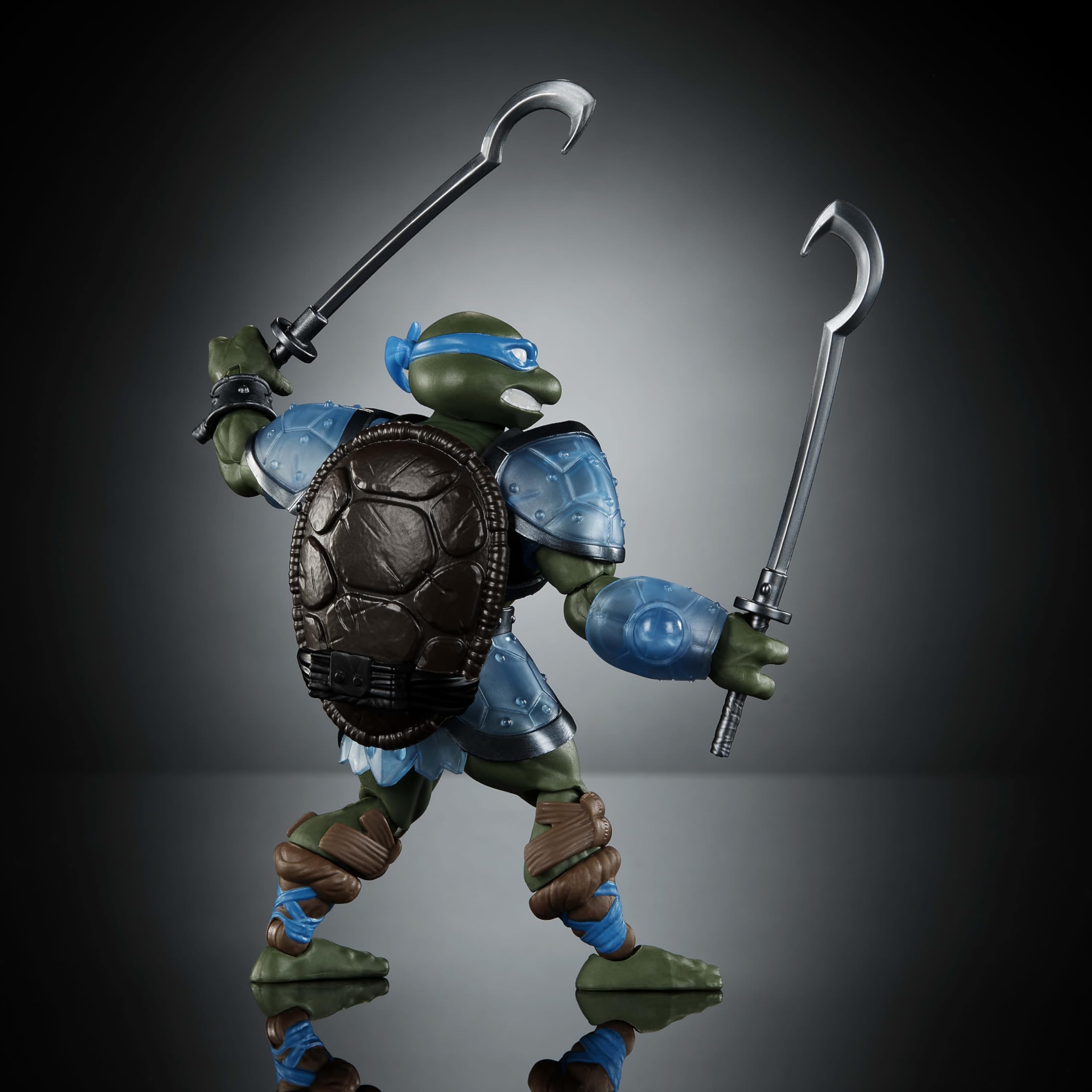 Masters of the Universe Origins Leonardo mini-comic included for story context.