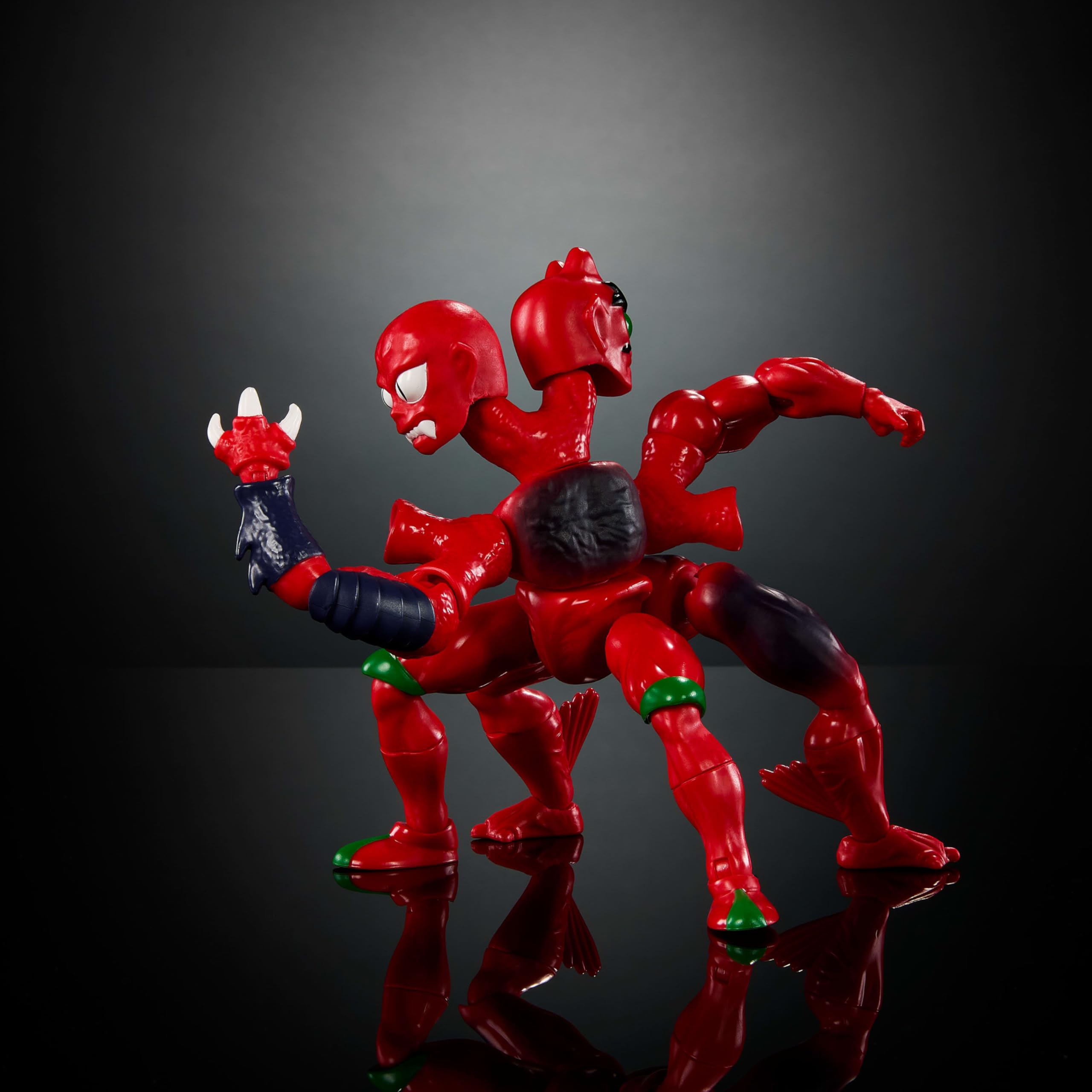 34 parts support building two complete Modulok creatures.