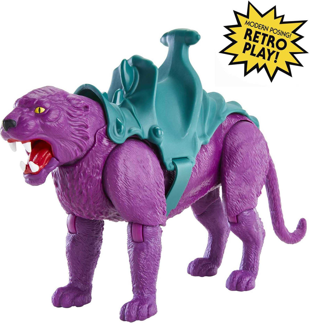 Panthor from Masters of the Universe Origins with 12 movable joints for dynamic posing