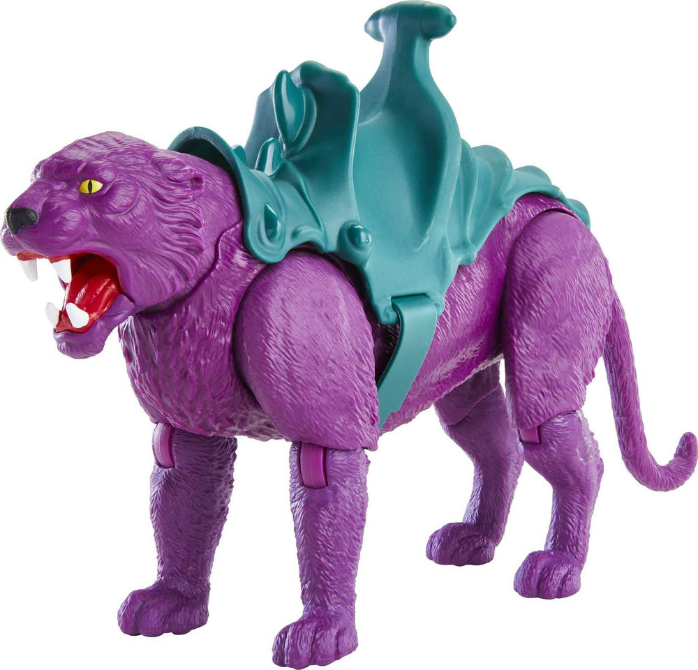 Masters of the Universe Panthor armor detail for epic display and play