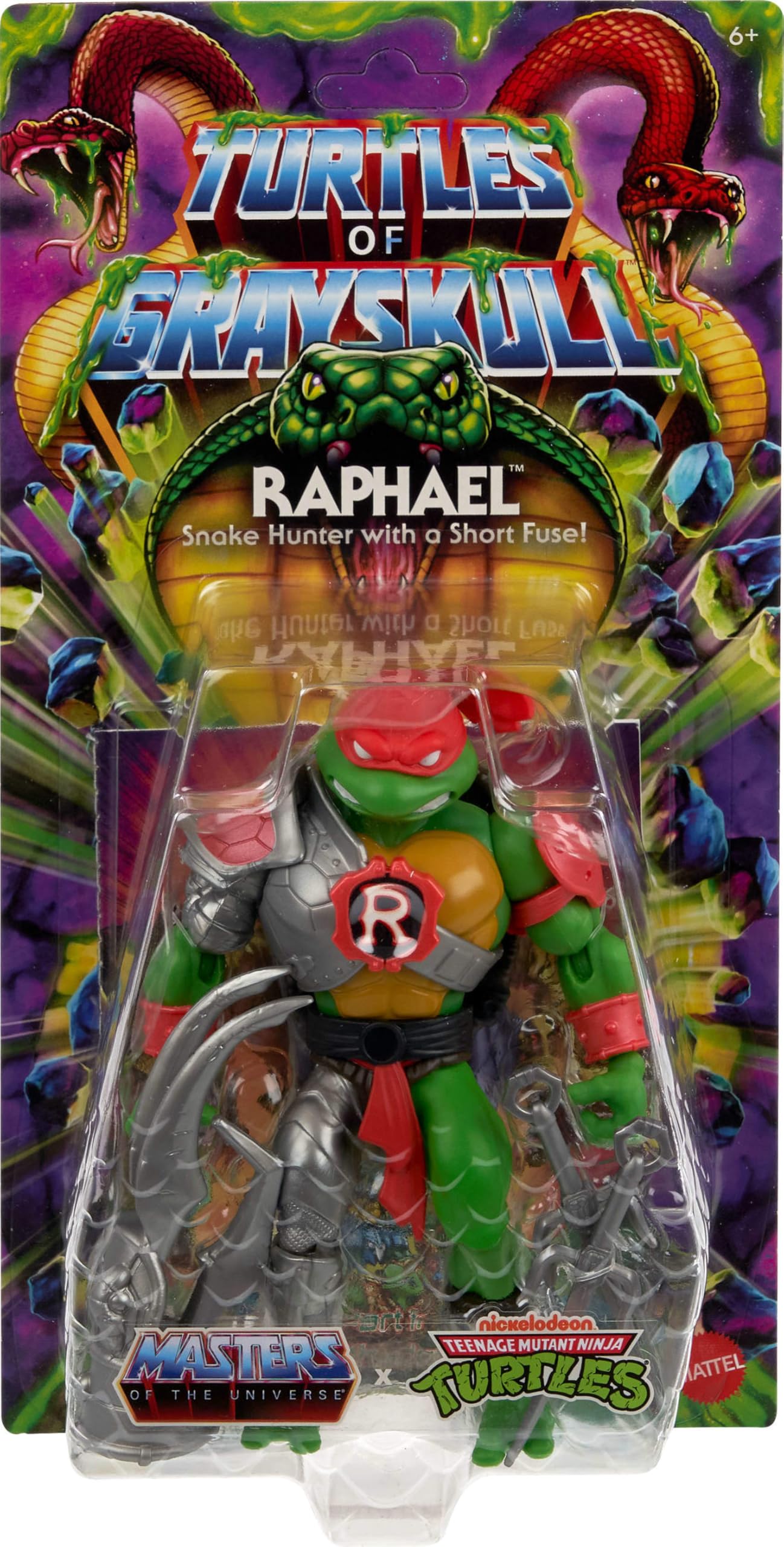 Raphael with removable armor shows poseability and customization options.