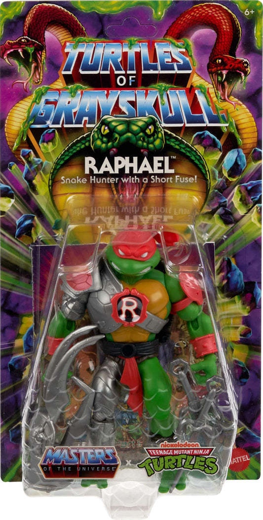 Raphael with removable armor shows poseability and customization options.