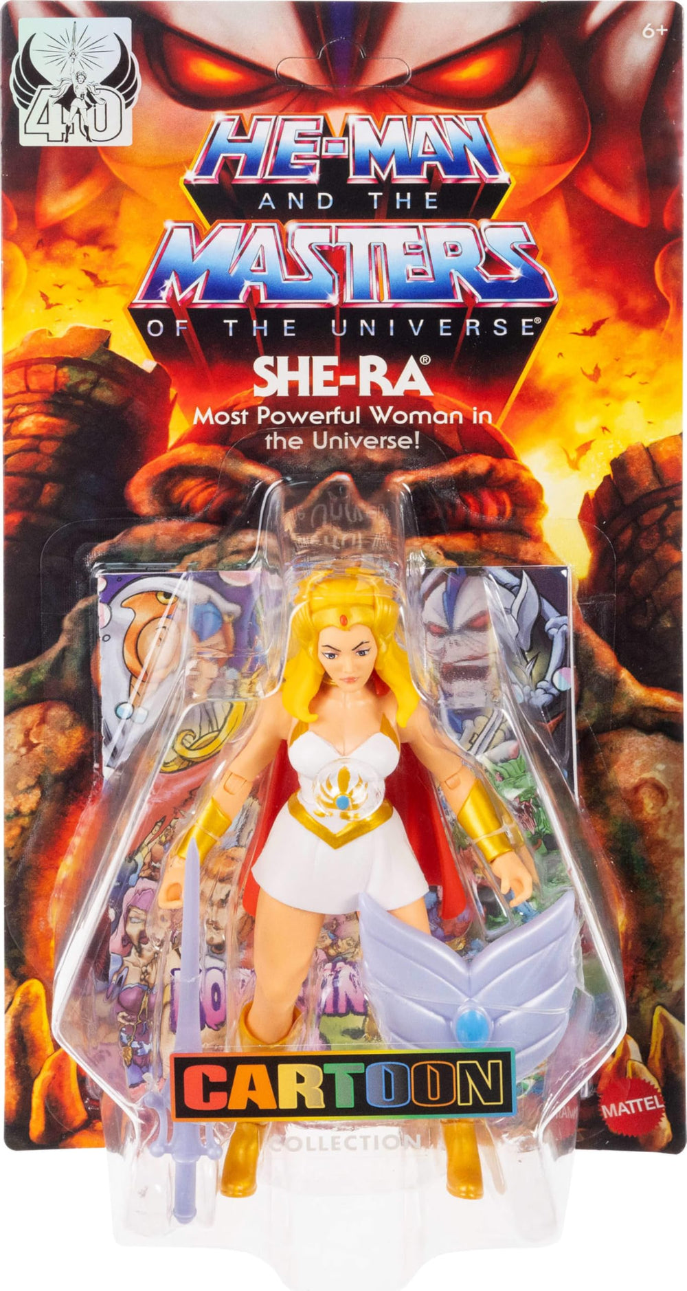 She-Ra shield and sword accessories support dynamic, action-ready poses.