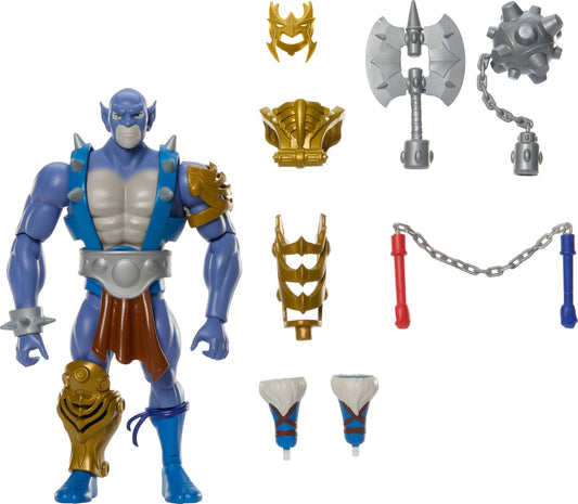 Masters of the Universe Panthro with removable armor for dynamic display