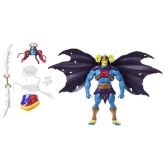 Masters of the Universe Skell-Ra action pose with sword for display.