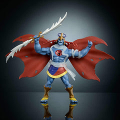 Masters of the Universe Skell-Ra swappable armor pieces change look.