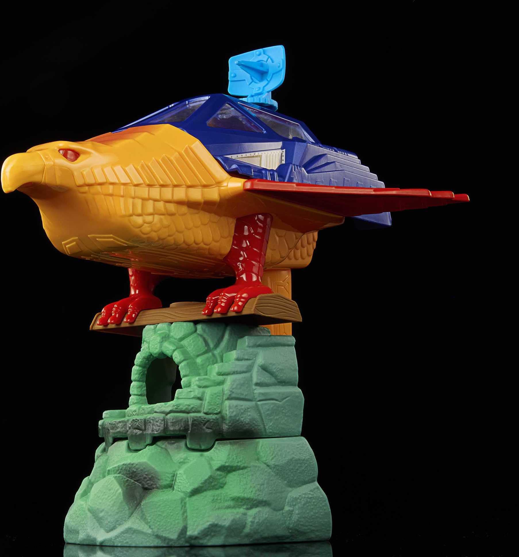 Masters of the Universe radar dish accessory: adds mission-ready comms visuals to your Talon Fighter.