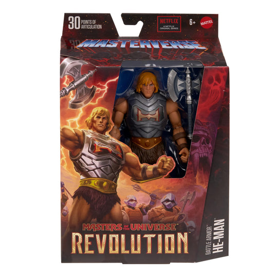 He-Man deluxe figure with swappable hands for expressive display options