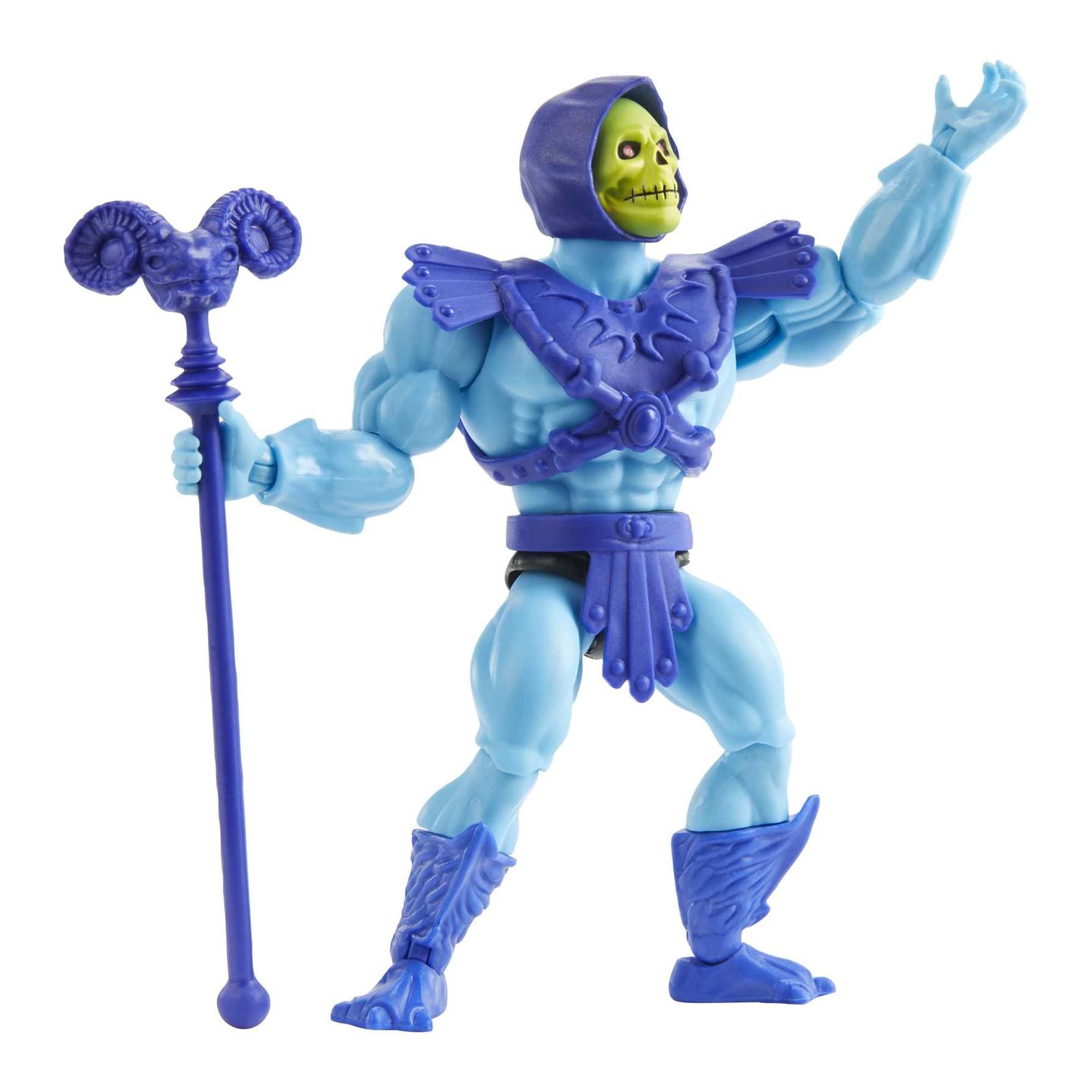 Masters of the Universe Skeletor mini comic accompanies the figure for new adventures