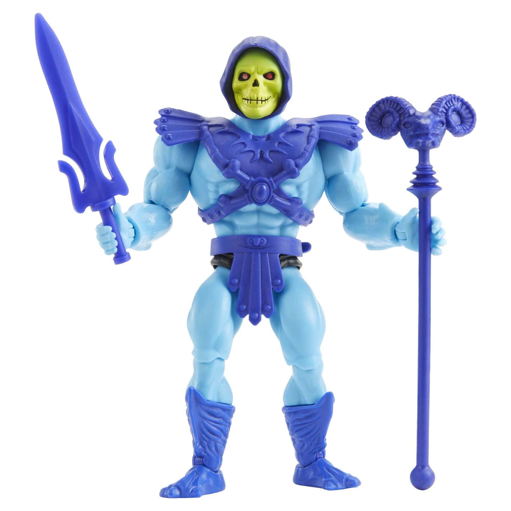 Masters of the Universe Skeletor vintage head adds retro collector appeal