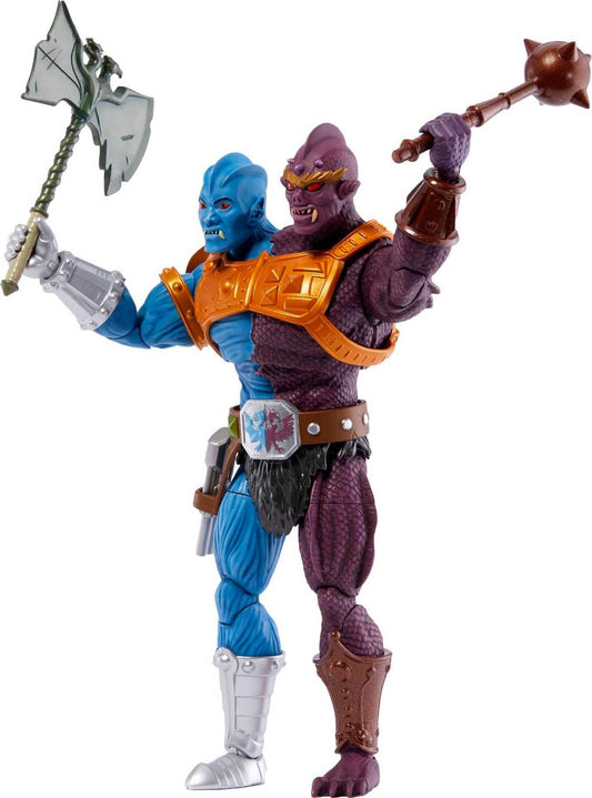 Masters of the Universe Two-Bad Masterverse figure front view, ideal display centerpiece.