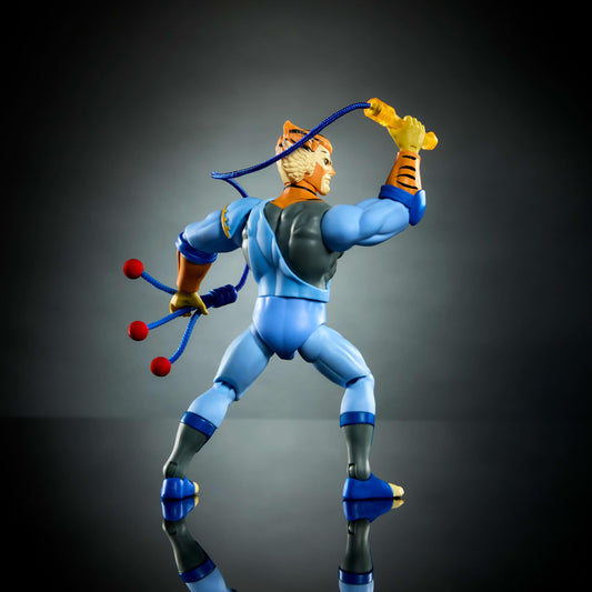 Tygra action figure showing 16 joints for versatile poseability.