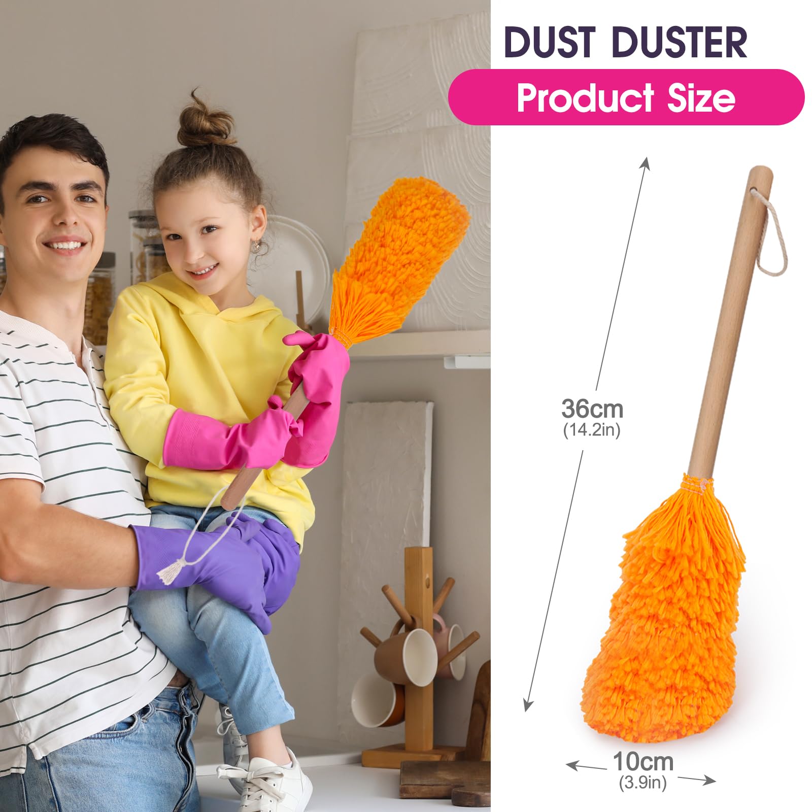 Masthome dustpan for small scooping cleanup pretend tasks