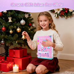 Mastom compact vanity table ready for home or travel play