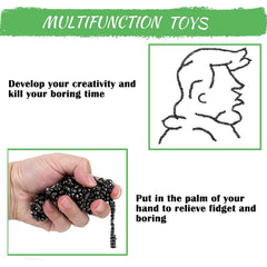 Matassari magnetic puzzle desk toys spark creativity without desk mess.