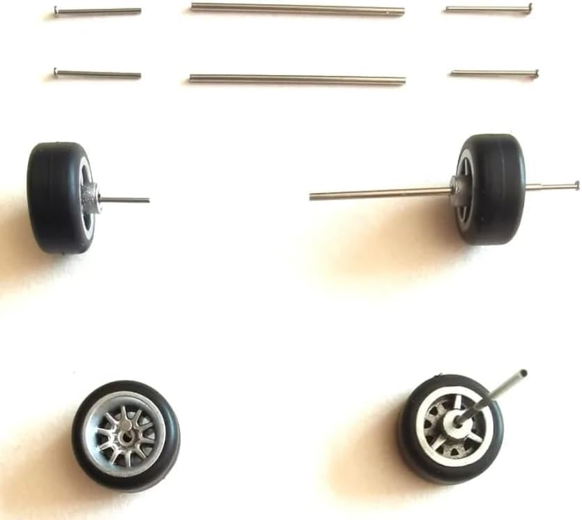Matchbox 1:64 axle sets simplify quick replacements.