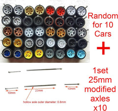 Matchbox 1:64 rubber wheels add realism and durability.